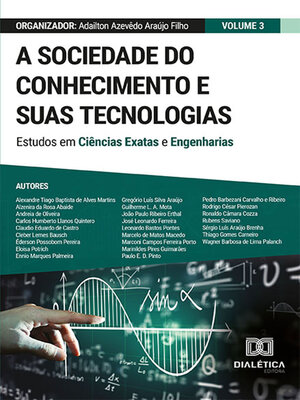cover image of A sociedade do conhecimento e suas tecnologias, Volume 3